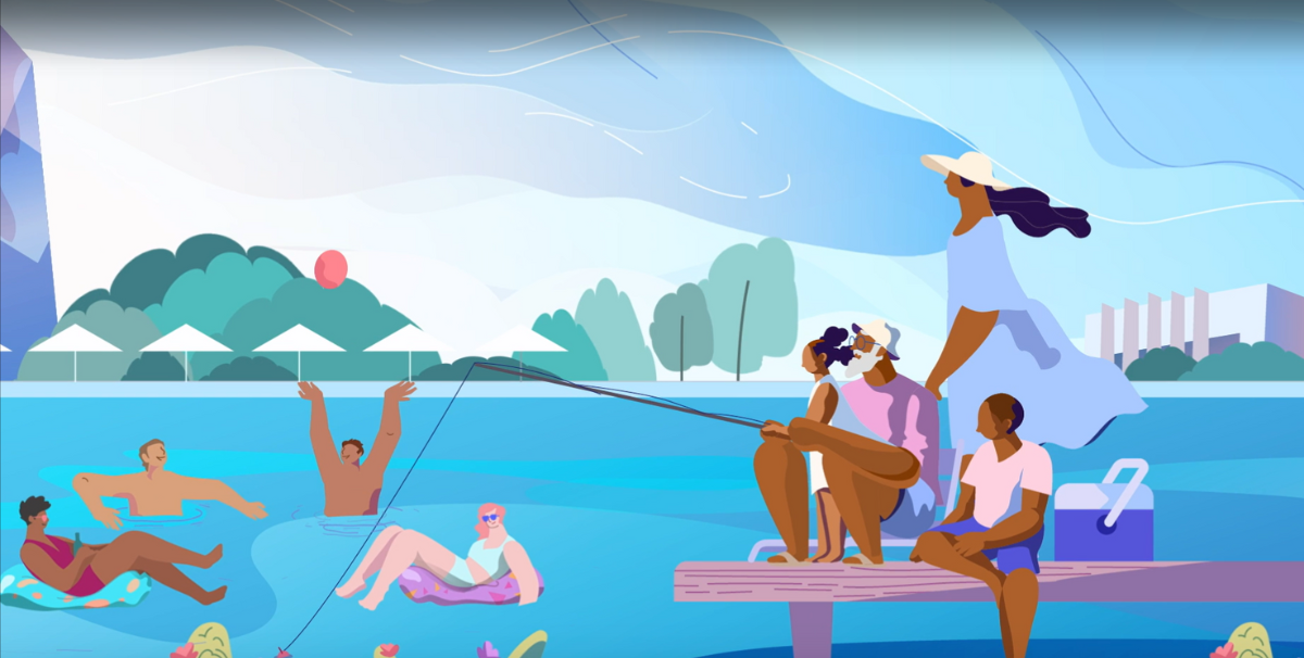 Animation of Clean Water