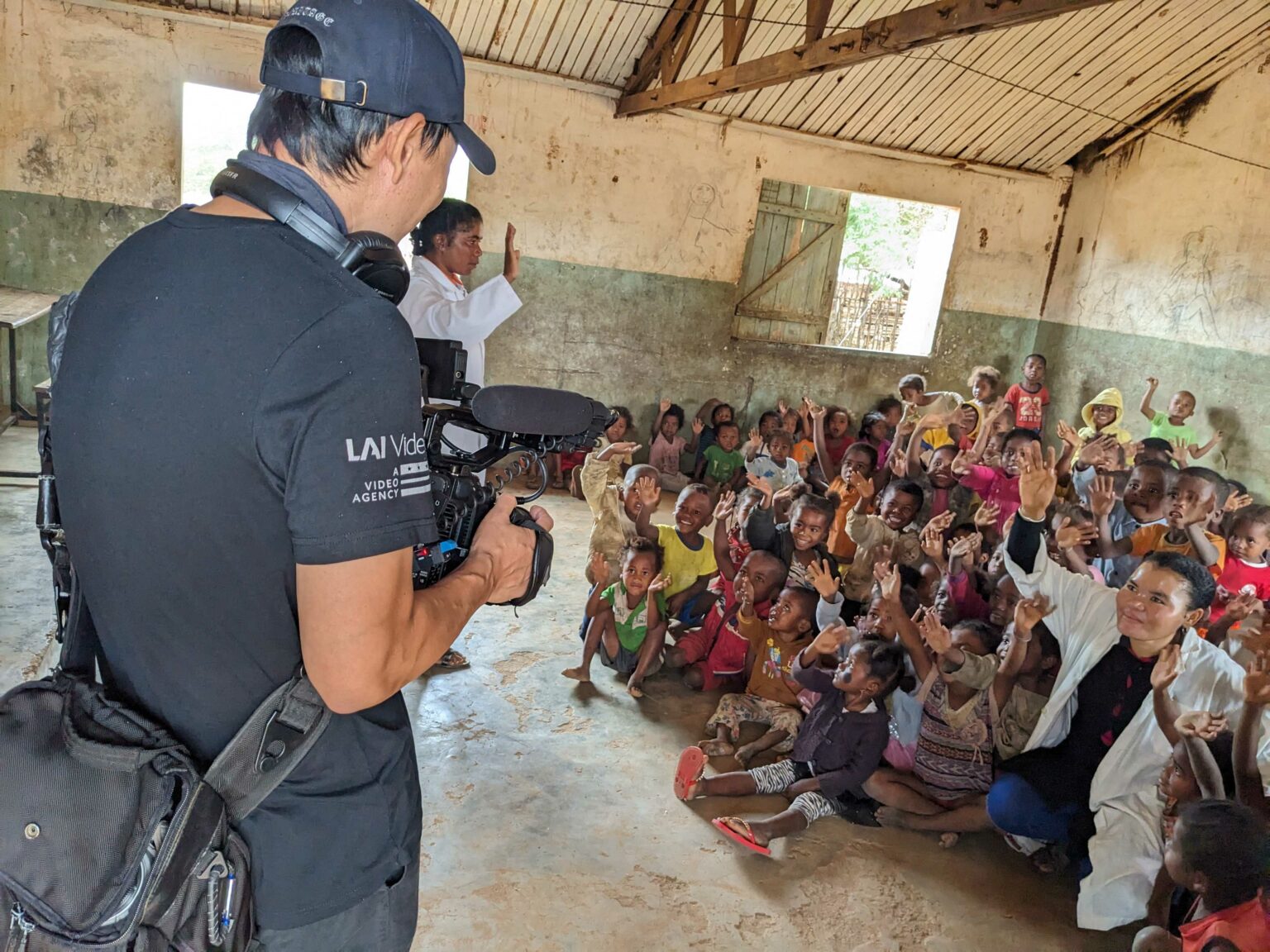 Jun Filming For W F P In Madagascar
