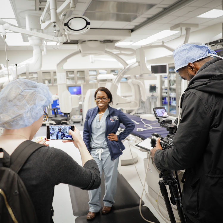 Medical Professional Posing